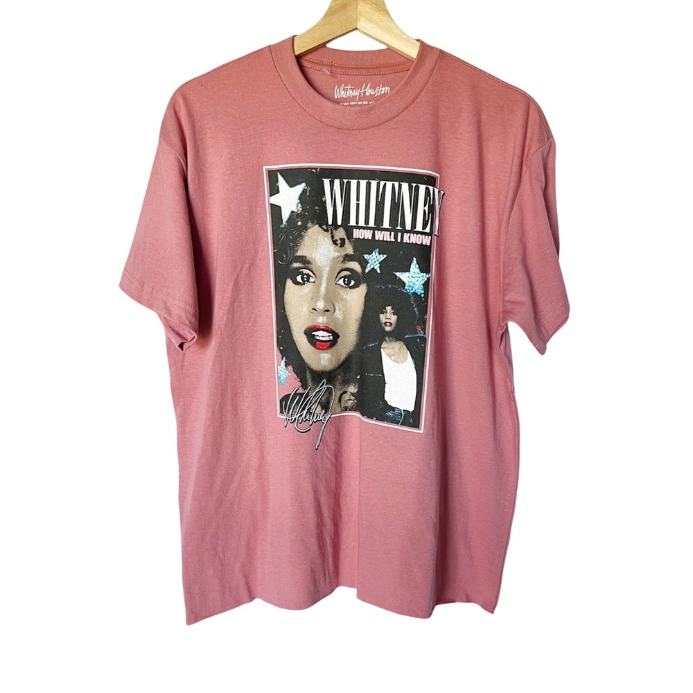 Whitney Houston‎ NWOT Oversized Graphic Tee